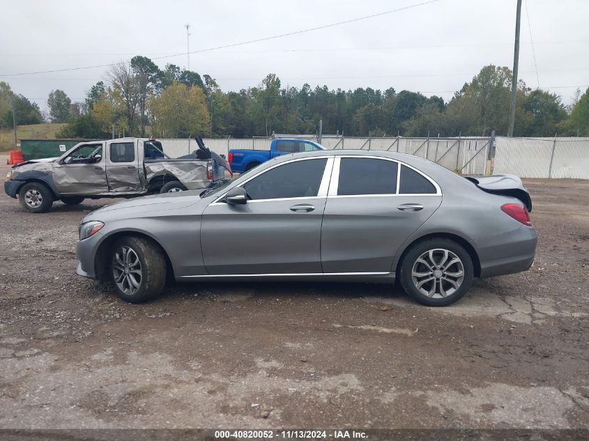 2015 Mercedes-Benz C 300 4Matic/Luxury 4Matic/Sport 4Matic VIN: 55SWF4KB8FU017300 Lot: 40820052