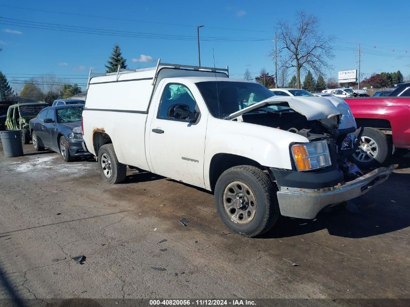 2012 GMC Sierra 1500 Work Truck VIN: 1GTN1TEX0CZ291982 Lot: 40820056