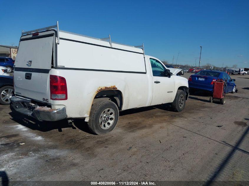 2012 GMC Sierra 1500 Work Truck VIN: 1GTN1TEX0CZ291982 Lot: 40820056