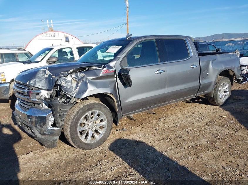 Vin: 3gcuyged9mg214517, lot: 41309656, chevrolet silverado 1500 4wd  standard bed ltz 20212
