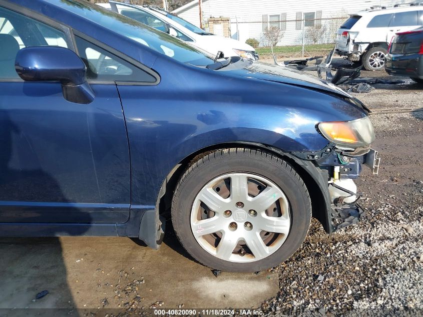 2008 Honda Civic Lx VIN: 1HGFA16558L047455 Lot: 40820090