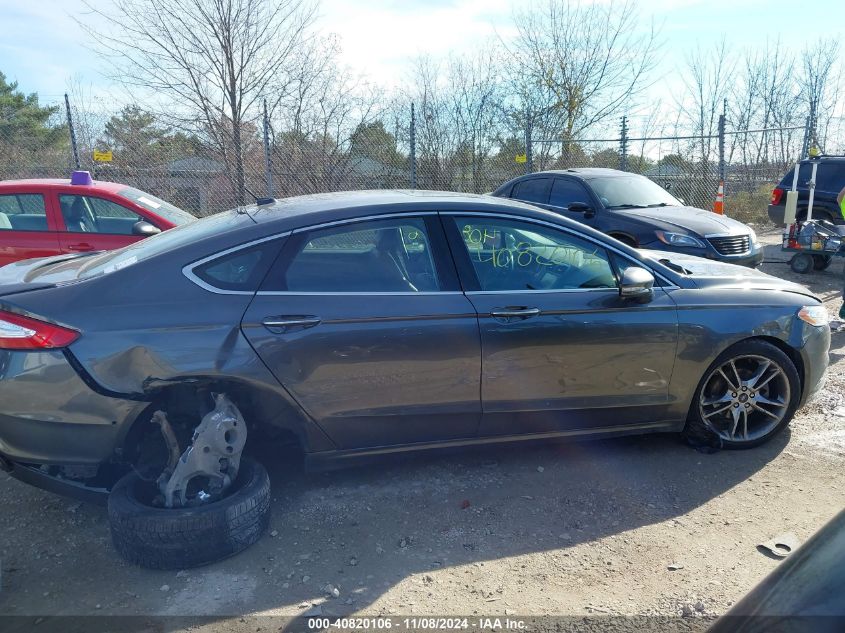 2015 Ford Fusion Titanium VIN: 3FA6P0D96FR179819 Lot: 40820106