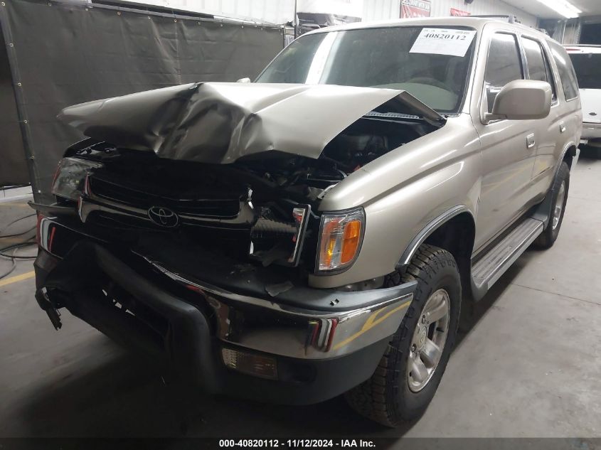 2002 Toyota 4Runner Sr5 V6 VIN: JT3GN86R720257930 Lot: 40820112