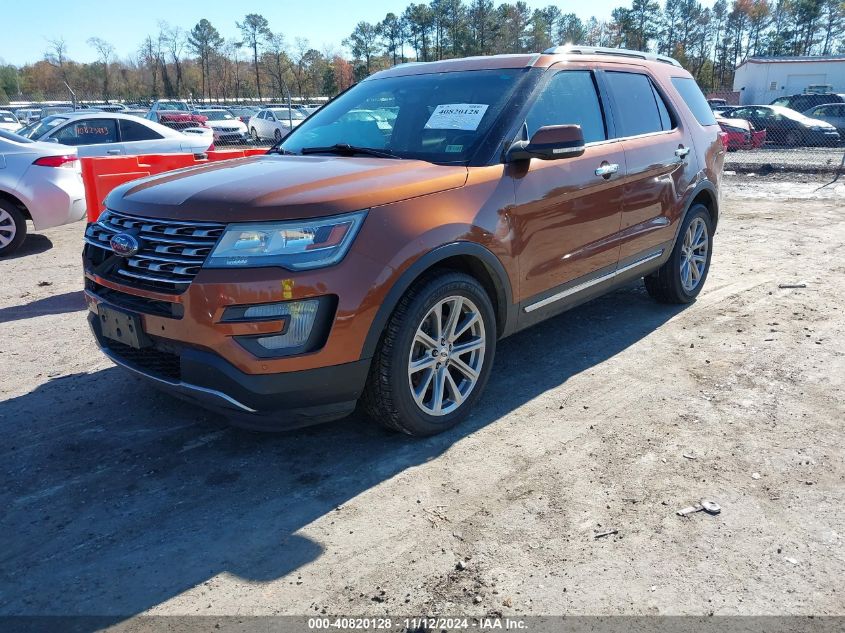 VIN 1FM5K8FHXHGB56220 2017 FORD EXPLORER no.2