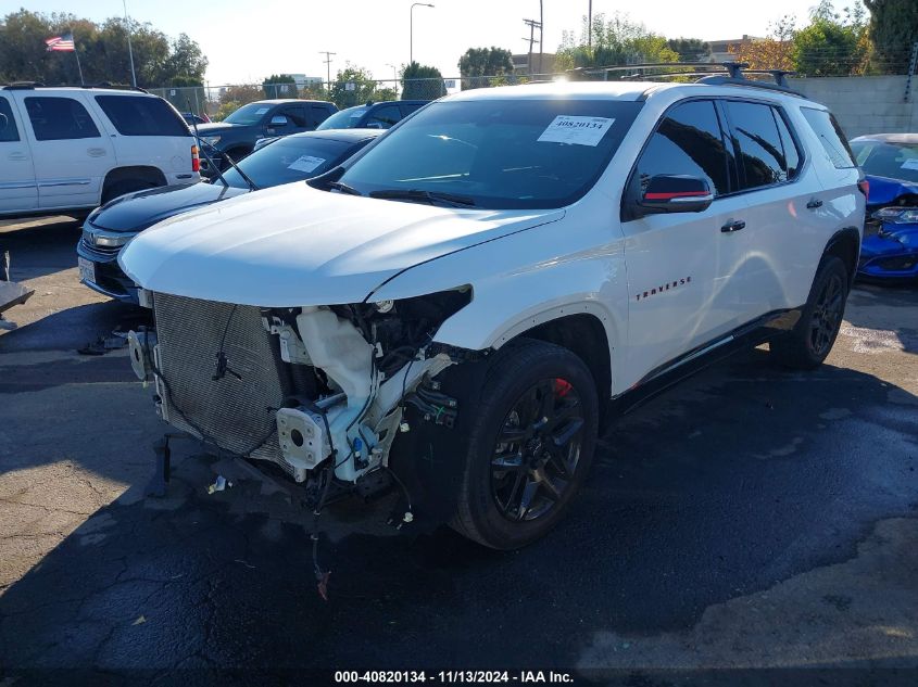 2023 Chevrolet Traverse Fwd Premier VIN: 1GNERKKW7PJ238853 Lot: 40820134