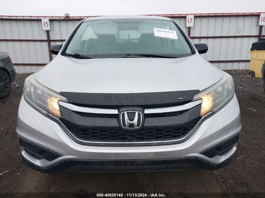 2016 Honda Cr-V Lx VIN: 2HKRM4H36GH602917 Lot: 40820145