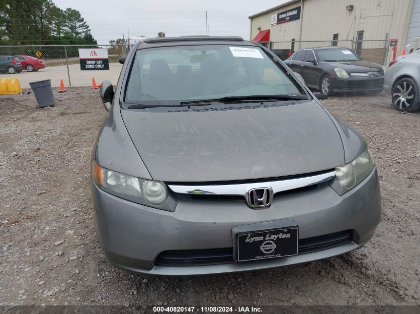 2007 Honda Civic Ex VIN: 1HGFA15857L059552 Lot: 40820147