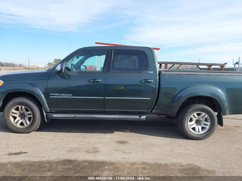 2006 Toyota Tundra Sr5 V8 VIN: 5TBDT44186S518827 Lot: 40820150