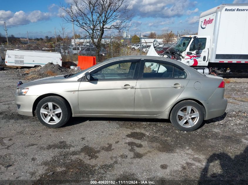 2008 Mitsubishi Lancer De/Es VIN: JA3AU26UX8U046453 Lot: 40820152