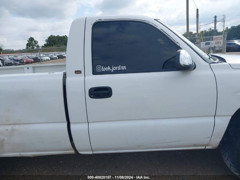 2004 Chevrolet Silverado 1500 Work Truck VIN: 1GCEC14X14Z111667 Lot: 40820157