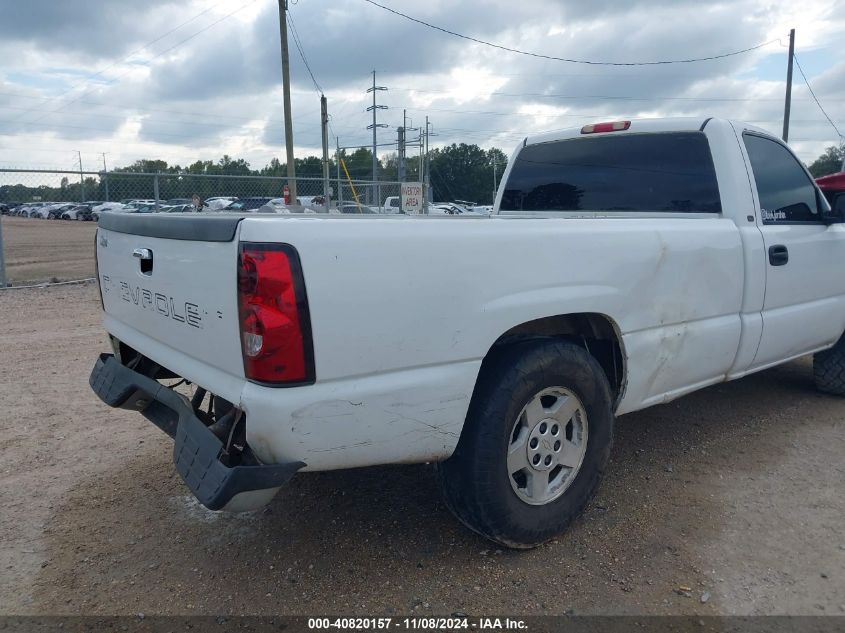 2004 Chevrolet Silverado 1500 Work Truck VIN: 1GCEC14X14Z111667 Lot: 40820157