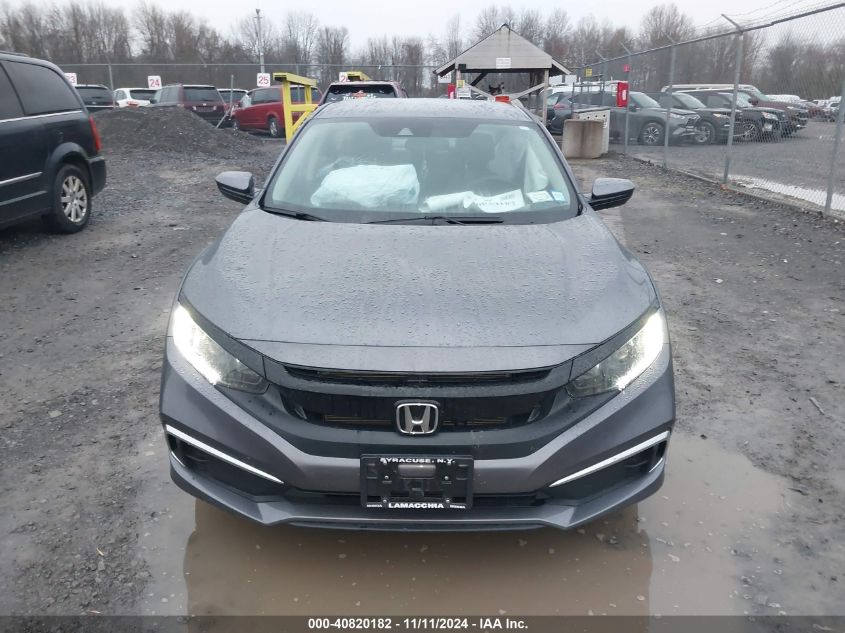 2019 Honda Civic Lx VIN: 2HGFC2F66KH595879 Lot: 40820182