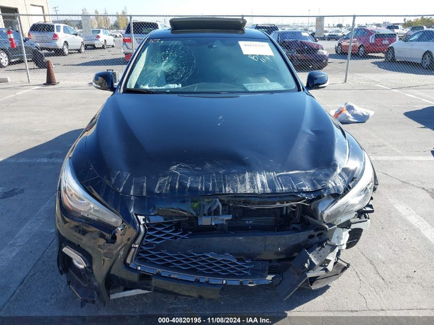 2019 Infiniti Q50 3.0T Sport VIN: JN1EV7AP6KM514980 Lot: 40820195