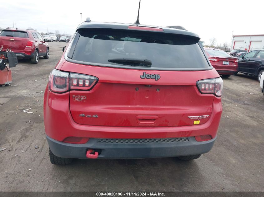 2018 Jeep Compass Trailhawk 4X4 VIN: 3C4NJDDB6JT174715 Lot: 40820196