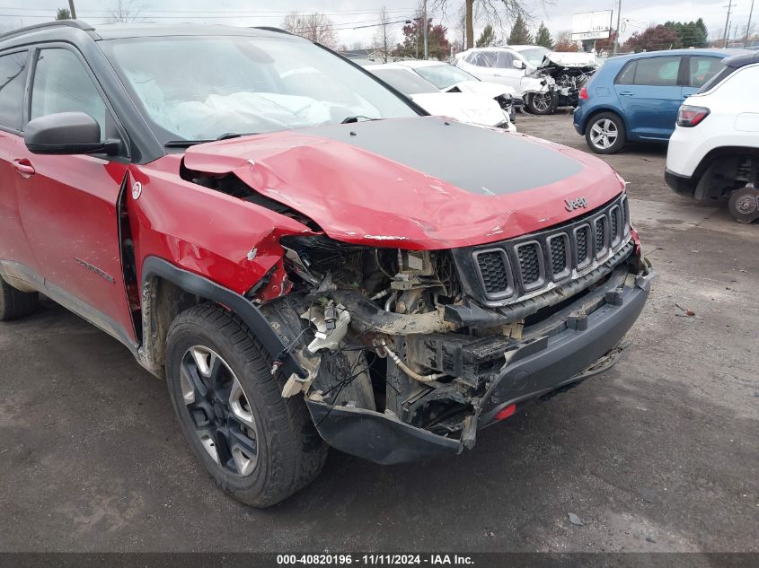 2018 Jeep Compass Trailhawk 4X4 VIN: 3C4NJDDB6JT174715 Lot: 40820196