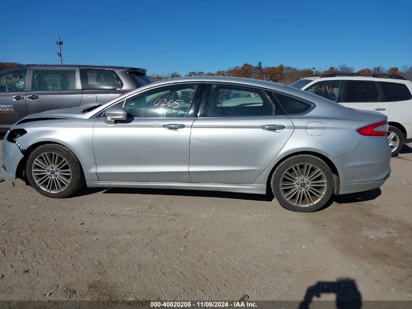 2015 Ford Fusion Se VIN: 3FA6P0HD3FR110293 Lot: 40820205