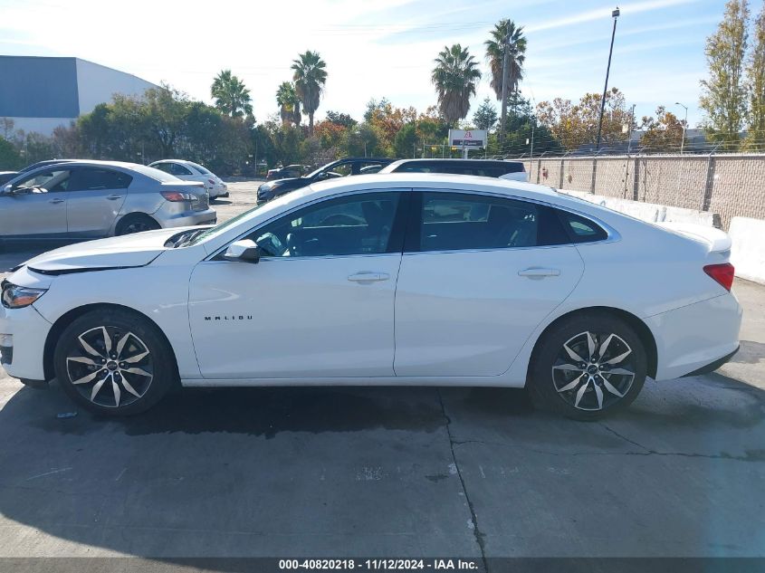 2022 Chevrolet Malibu Fwd Rs VIN: 1G1ZG5ST5NF144955 Lot: 40820218