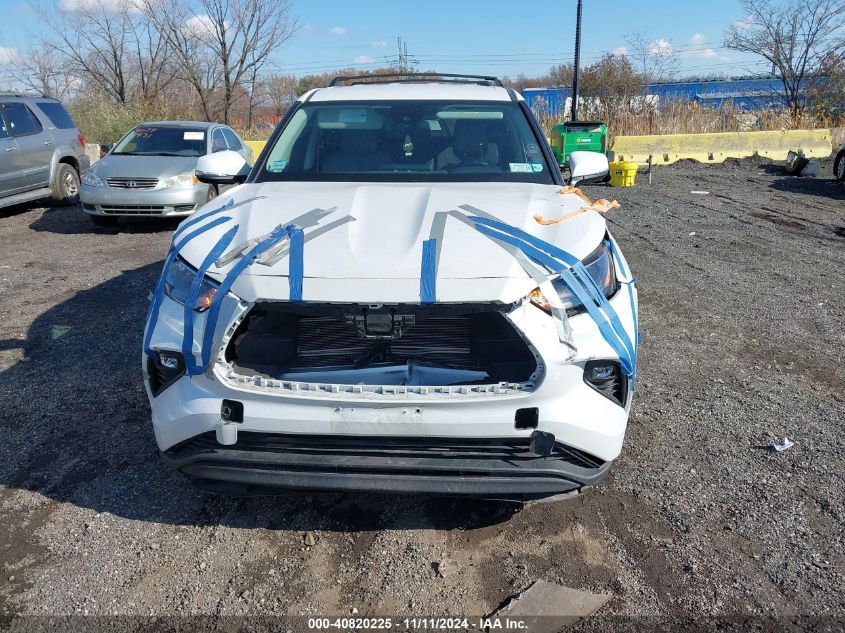 2023 Toyota Highlander Hybrid Le VIN: 5TDZARAH5PS020927 Lot: 40820225