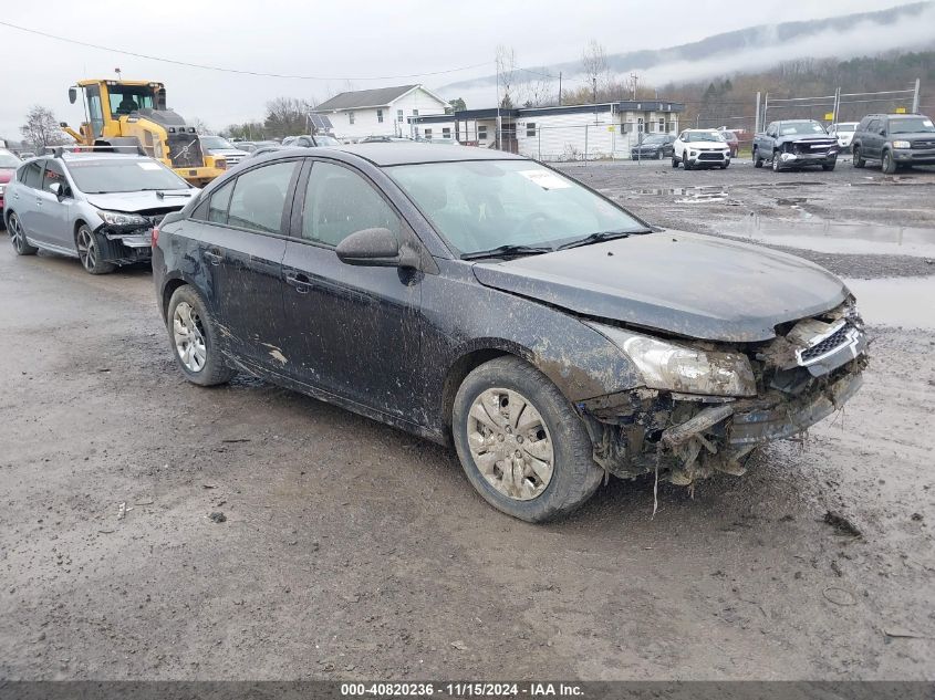 VIN 1G1PB5SG1E7311637 2014 Chevrolet Cruze, Ls Manual no.1