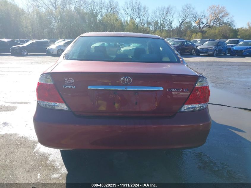 2005 Toyota Camry Le VIN: 4T1BE32K75U065322 Lot: 40820239