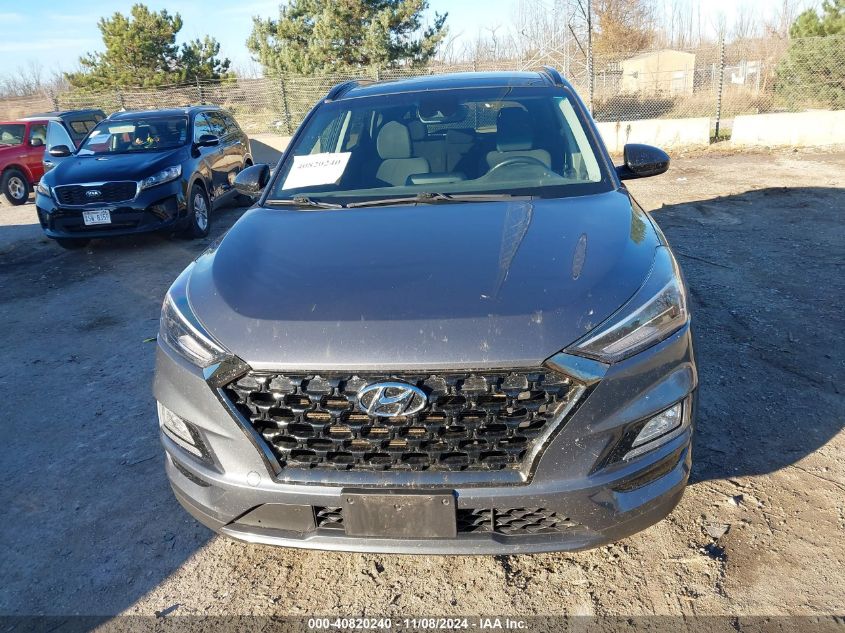 2019 Hyundai Tucson VIN: KM8J3CALXKU918500 Lot: 40820240