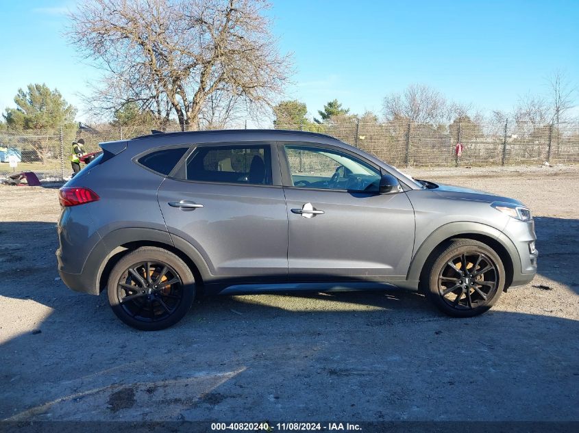 2019 Hyundai Tucson VIN: KM8J3CALXKU918500 Lot: 40820240