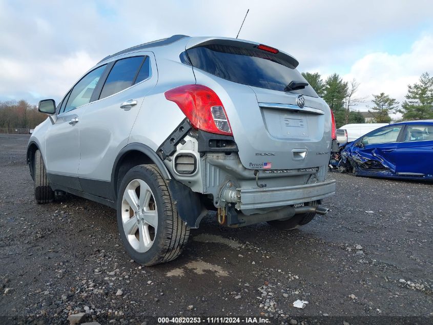 2015 Buick Encore Leather VIN: KL4CJCSB3FB225952 Lot: 40820253