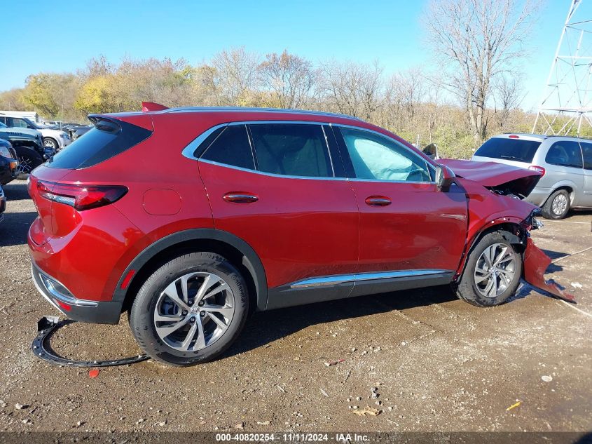 2023 Buick Envision Essence Awd VIN: LRBFZPR4XPD208161 Lot: 40820254