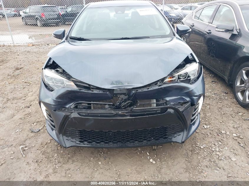 2018 Toyota Corolla Se VIN: 2T1BURHE3JC089801 Lot: 40820256