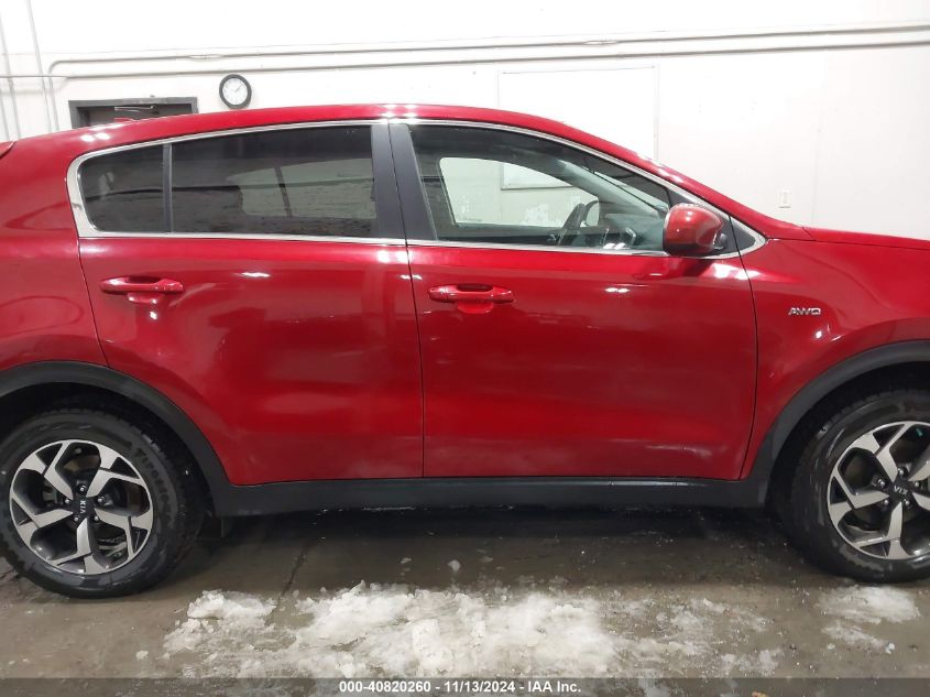 2022 Kia Sportage Lx VIN: KNDPMCAC4N7980747 Lot: 40820260