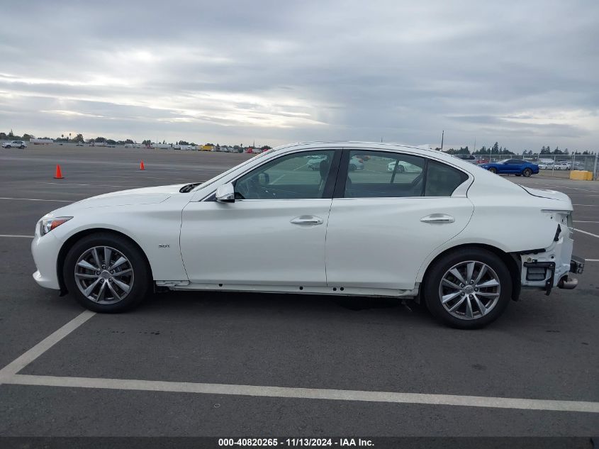 2017 Infiniti Q50 3.0T Premium VIN: JN1EV7AP9HM736762 Lot: 40820265