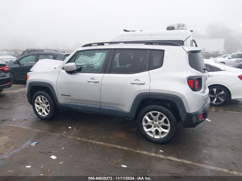 2017 Jeep Renegade Latitude 4X4 VIN: ZACCJBBB7HPF42173 Lot: 40820272