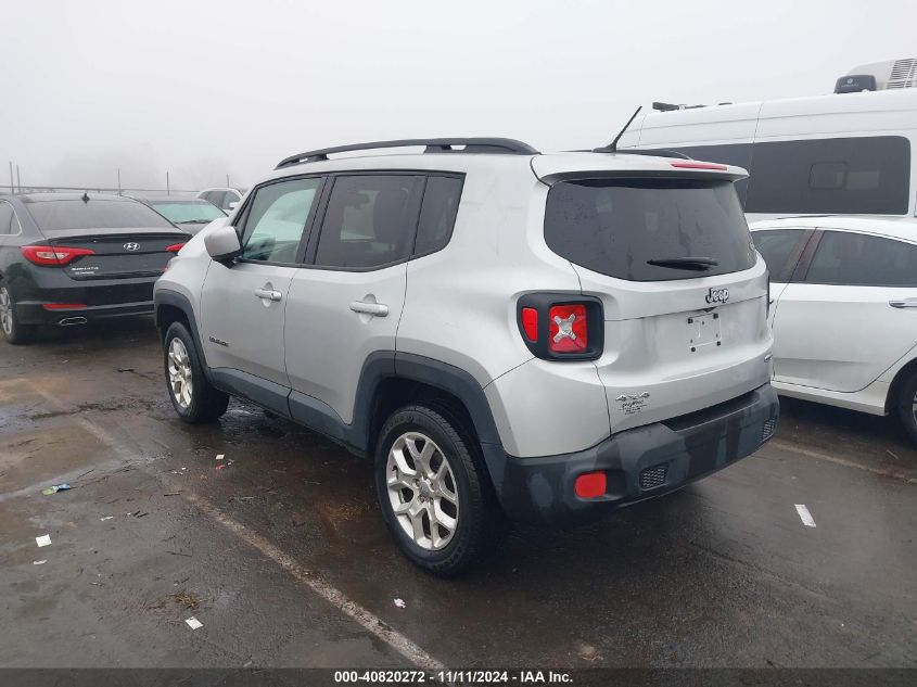 VIN ZACCJBBB7HPF42173 2017 Jeep Renegade, Latitude 4X4 no.3