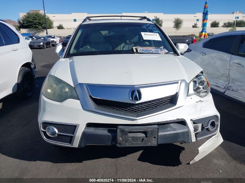 2011 Acura Rdx VIN: 5J8TB2H23BA000159 Lot: 40820274