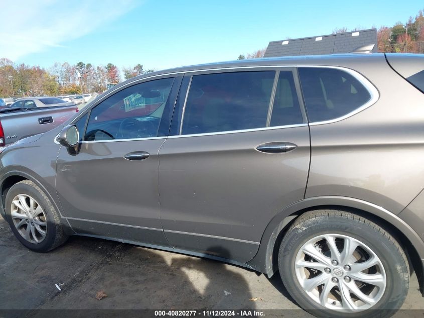 2019 Buick Envision Fwd Preferred VIN: LRBFXBSA8KD031739 Lot: 40820277