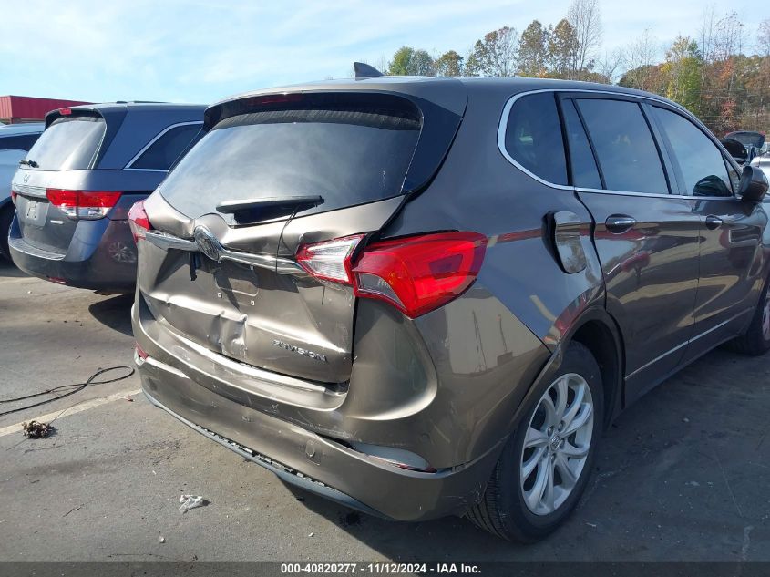 2019 Buick Envision Fwd Preferred VIN: LRBFXBSA8KD031739 Lot: 40820277