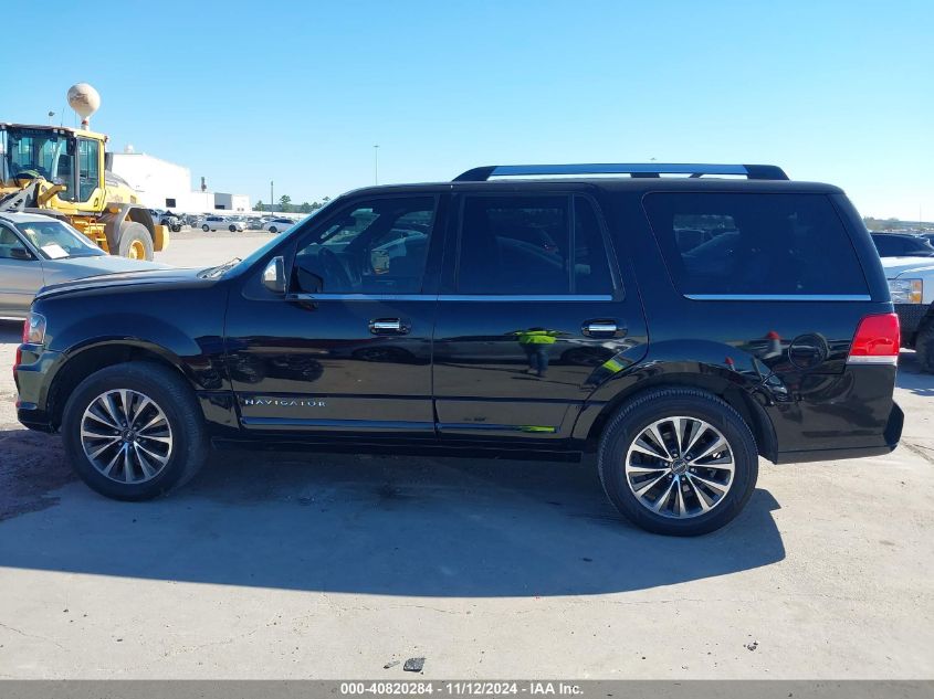 2016 Lincoln Navigator Select VIN: 5LMJJ2HT1GEL05413 Lot: 40820284