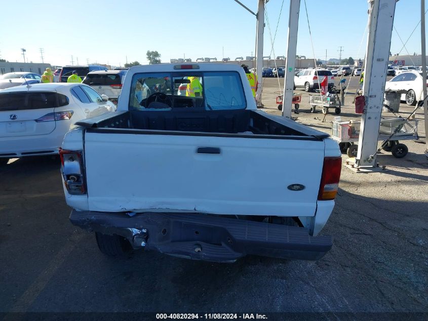 1997 Ford Ranger Xl/Xlt VIN: 1FTCR14A8VTA27898 Lot: 40820294