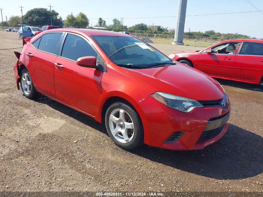 2016 Toyota Corolla Le VIN: 5YFBURHE6GP373335 Lot: 40820311