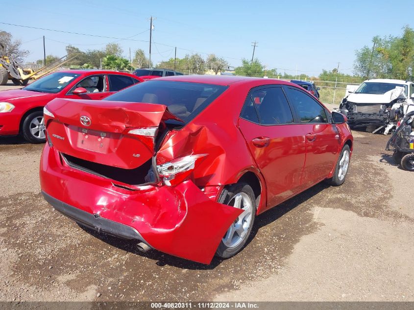 2016 TOYOTA COROLLA VIN: 5YFBURHE6GP373335