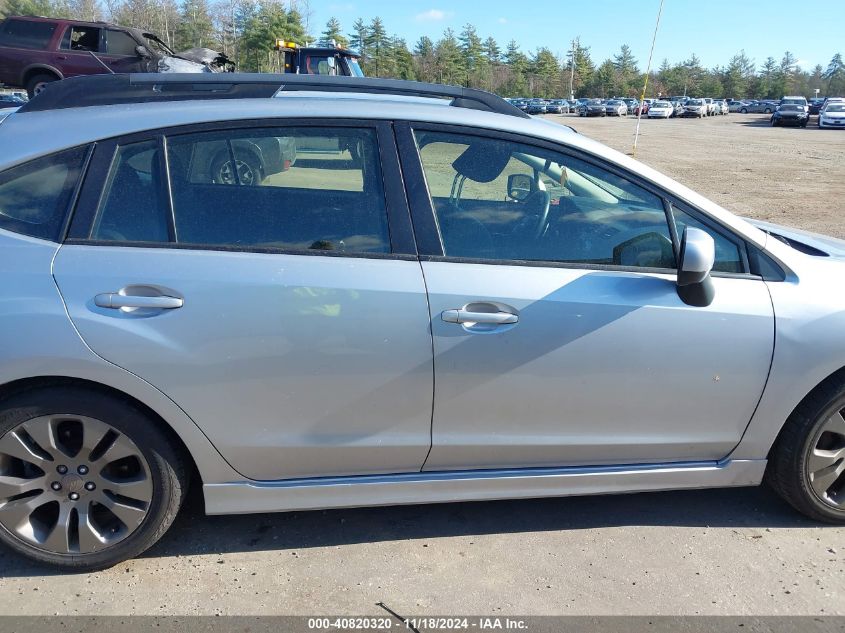 2014 SUBARU IMPREZA 2.0I SPORT PREMIUM - JF1GPAL67EH335464