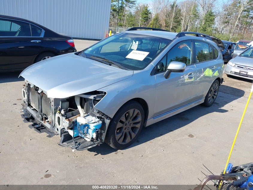 2014 SUBARU IMPREZA 2.0I SPORT PREMIUM - JF1GPAL67EH335464