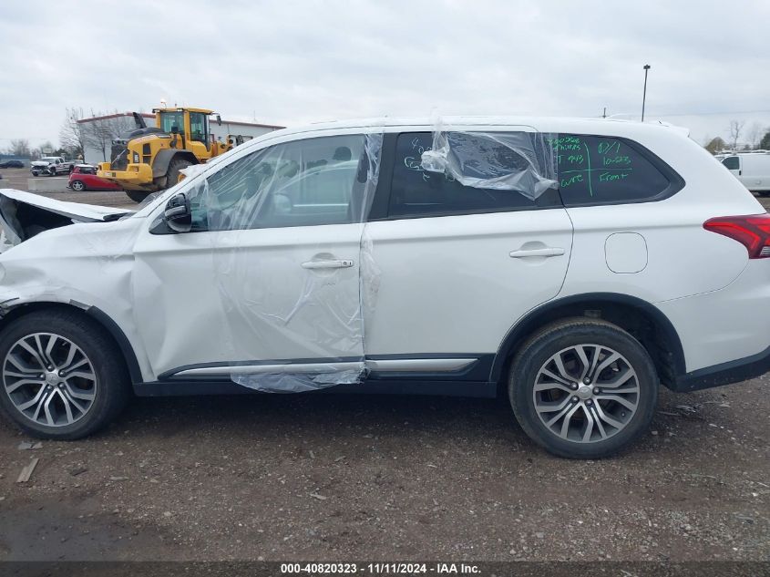 2017 Mitsubishi Outlander Se/Sel VIN: JA4AZ3A32HZ024712 Lot: 40820323