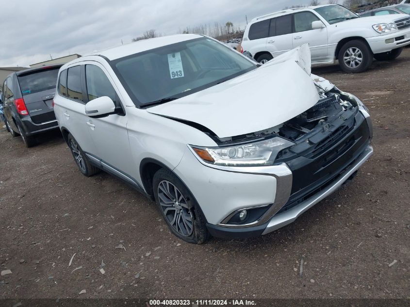 2017 Mitsubishi Outlander Se/Sel VIN: JA4AZ3A32HZ024712 Lot: 40820323