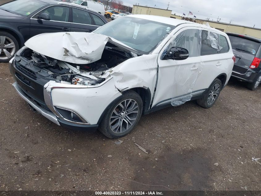 2017 Mitsubishi Outlander Se/Sel VIN: JA4AZ3A32HZ024712 Lot: 40820323