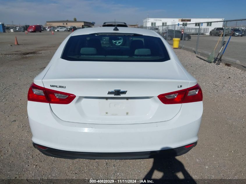 2016 Chevrolet Malibu Ls VIN: 1G1ZB5ST2GF219869 Lot: 40820329