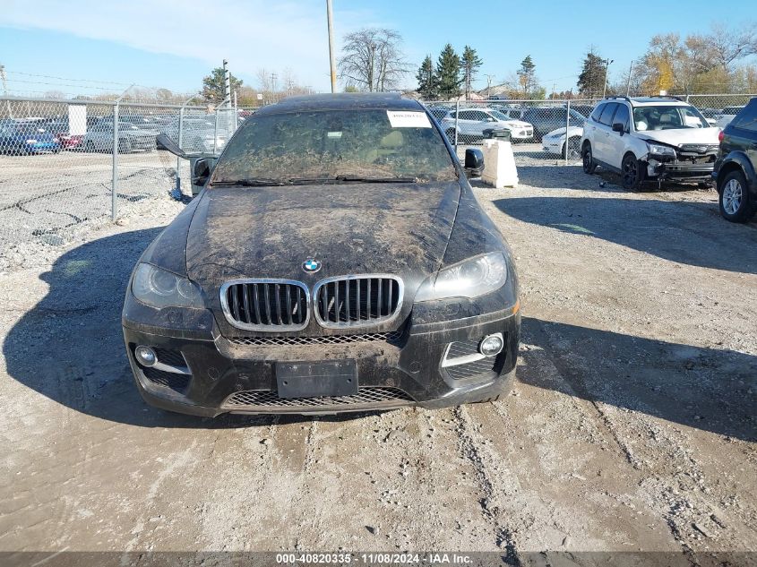 2013 BMW X6 xDrive35I VIN: 5UXFG2C55DL783554 Lot: 40820335