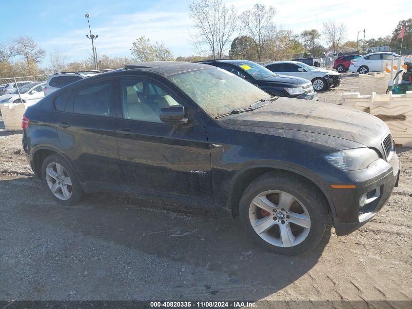 2013 BMW X6 xDrive35I VIN: 5UXFG2C55DL783554 Lot: 40820335