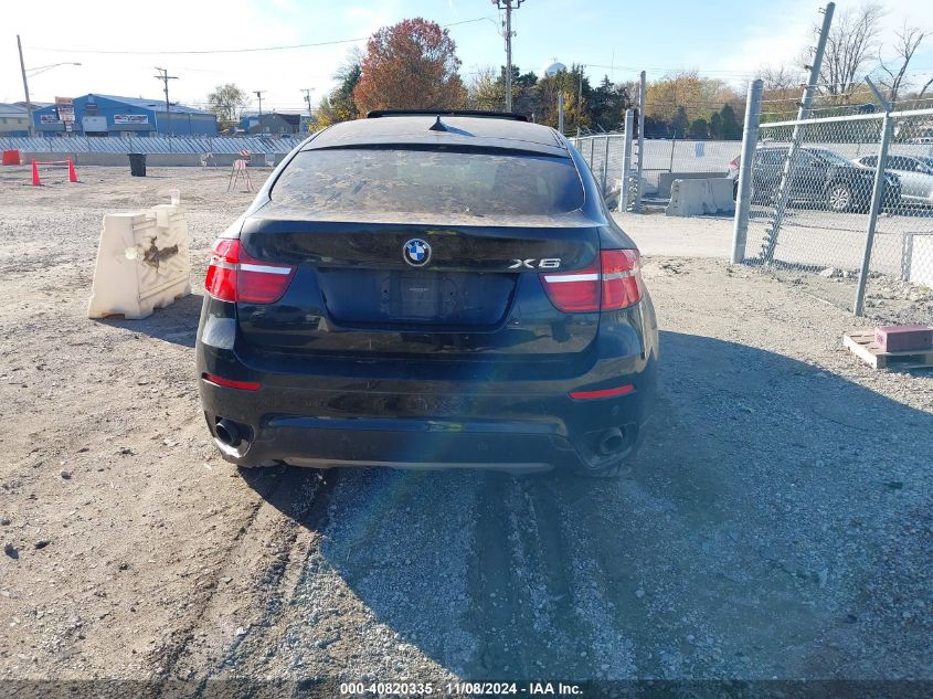 2013 BMW X6 xDrive35I VIN: 5UXFG2C55DL783554 Lot: 40820335