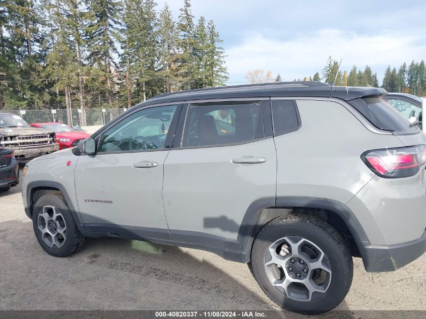 2022 Jeep Compass Trailhawk 4X4 VIN: 3C4NJDDB8NT164886 Lot: 40820337